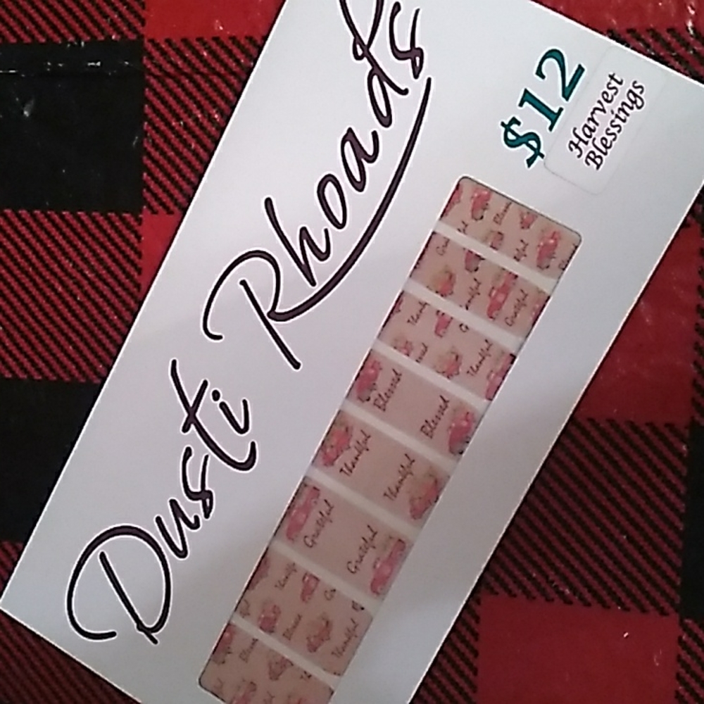 Dusti Rhoads Harvest Blessings Nail Strips